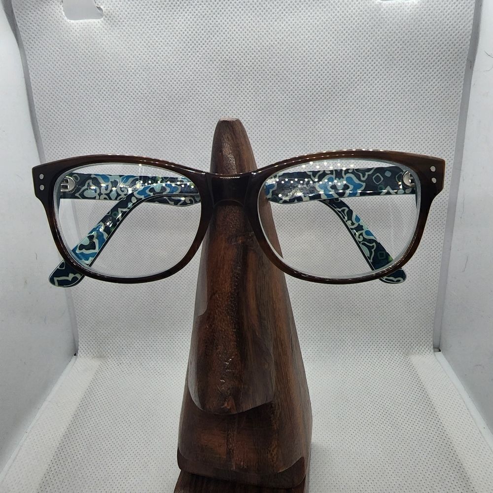 VeraΒ Bradley Darlene Brown & Blue Prescription GlassesβFrames